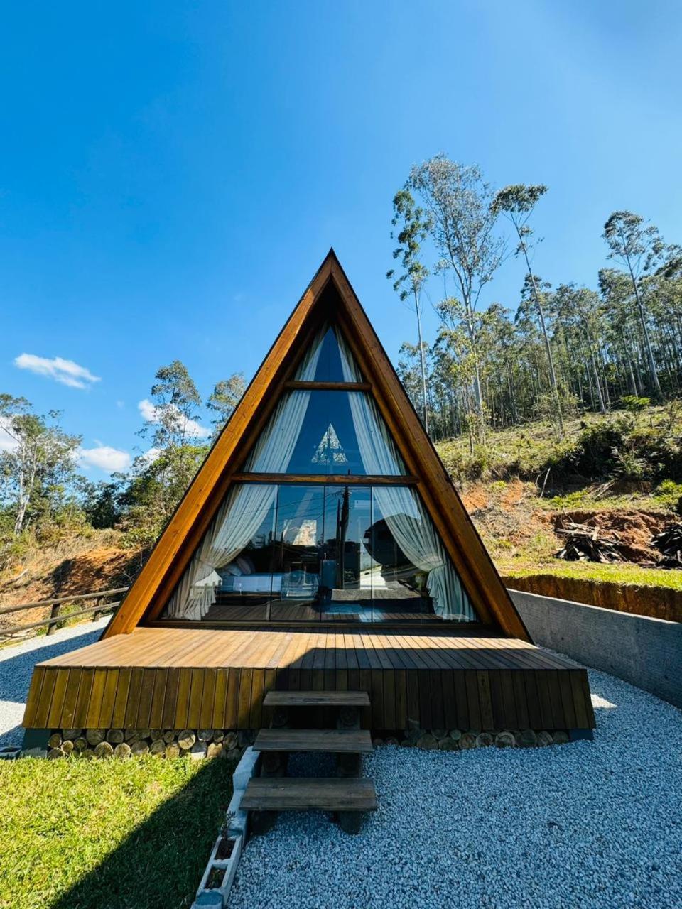 Chale Amanhecer Serra Do Rio Do Rastro 라우로 뮐러 외부 사진